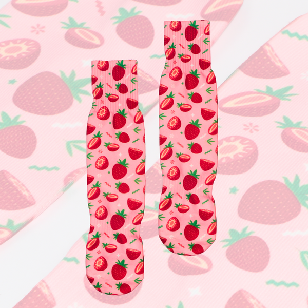 Strawberry Kiss Socks