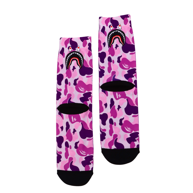 Purple Camo Socks