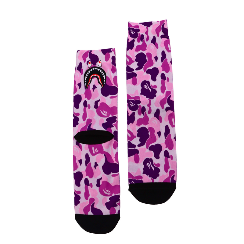 Purple Camo Socks