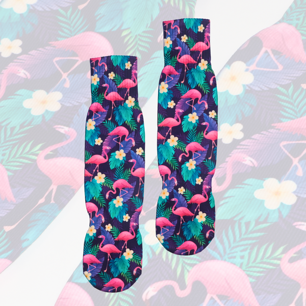 Tropicana Flamingo Socks