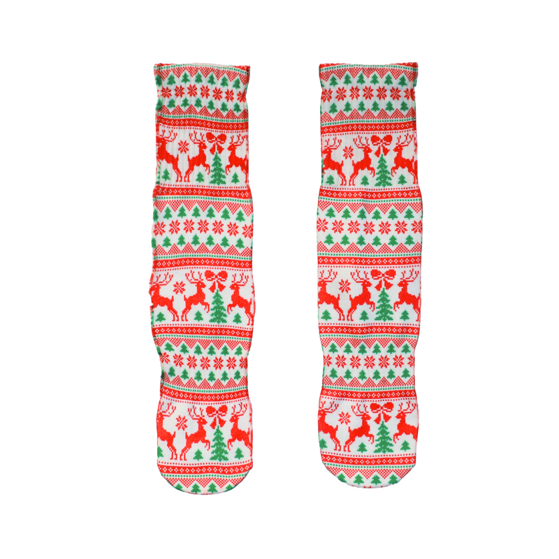 Ugly Christmas Pattern Socks