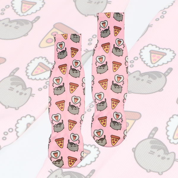 Meowza Pizza Dreams Socks