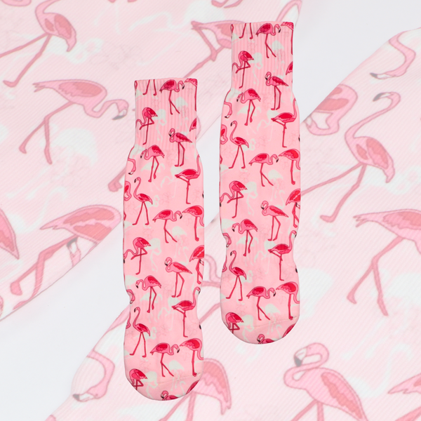 Flamingo Frenzy Socks